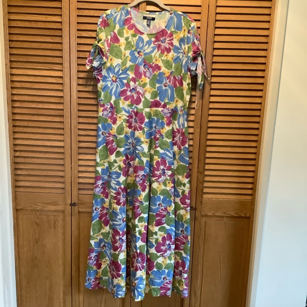 CHAPS Midi Dress (NWOT)